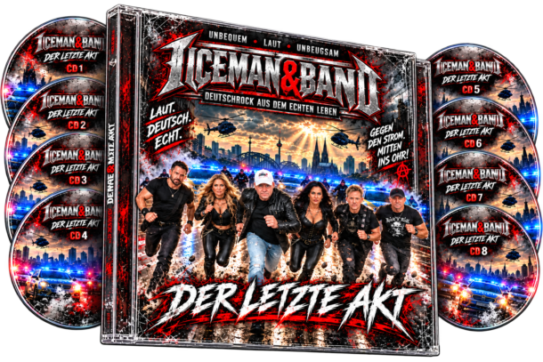 ICEMAN & BAND – Der letzte Akt, Album mit acht CDs
