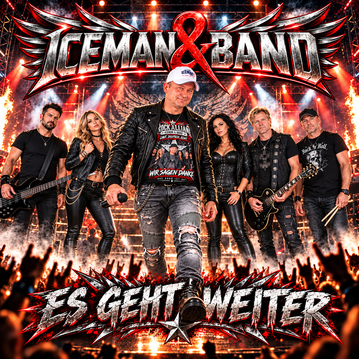 ICEMAN & BAND – Deutschrock Division – 1 CD