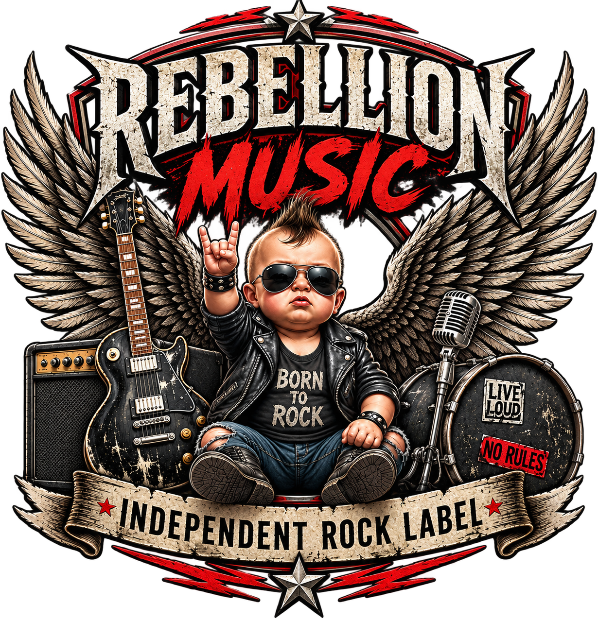 Rebellion Music BV Logo